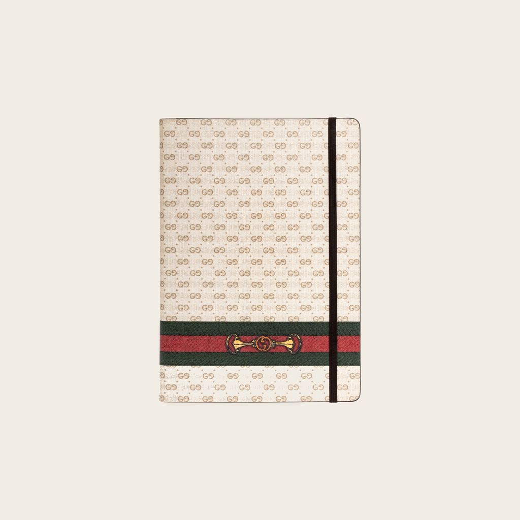 Gucci Heritage Print Notebook