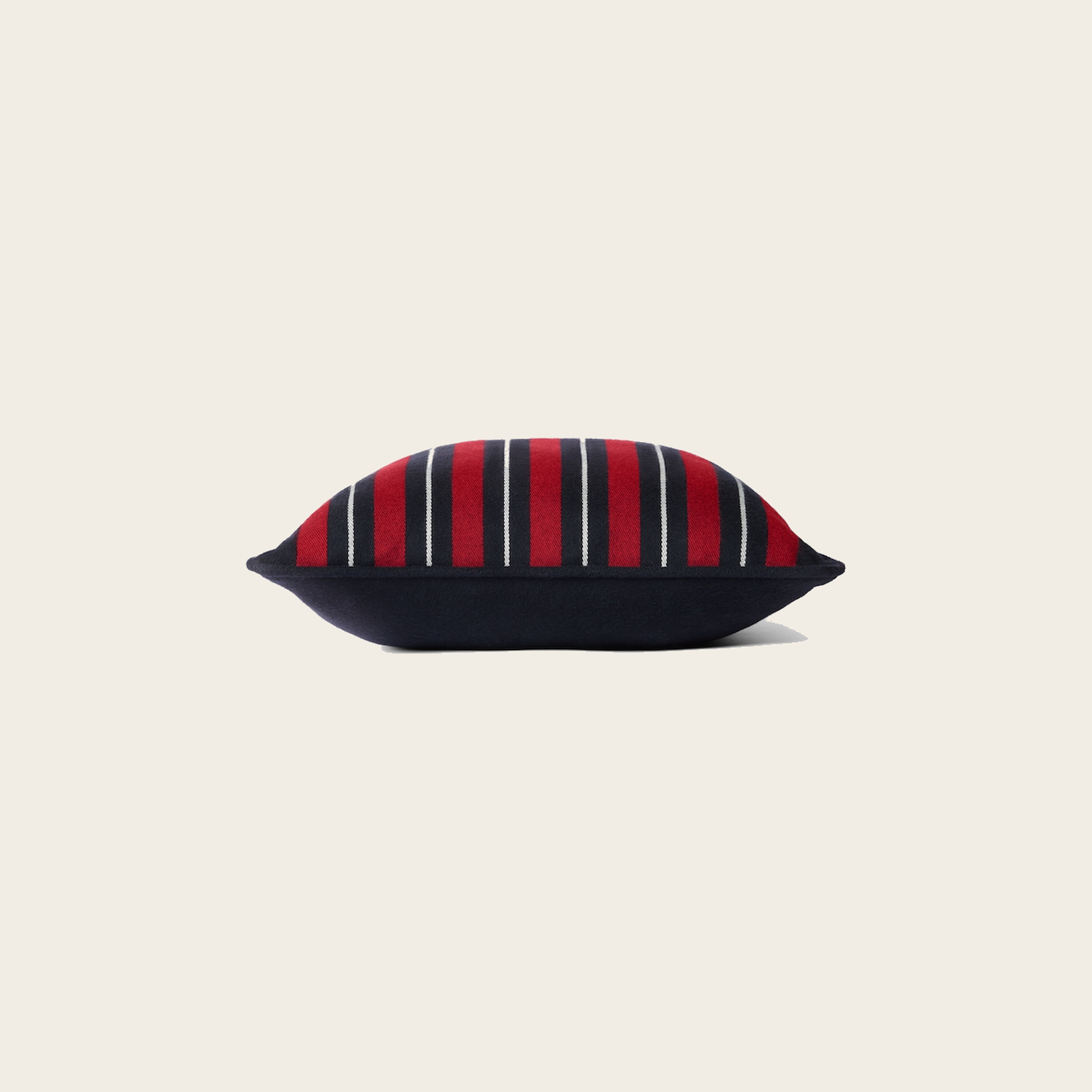 Gucci Web Wool Cushion — Blue & Red