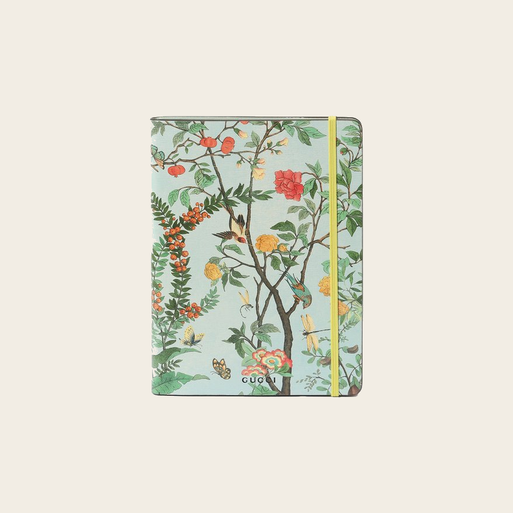 Gucci Floral Print Notebook