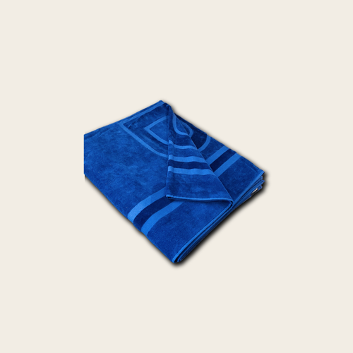 Balenciaga Navy BB Beach Towel