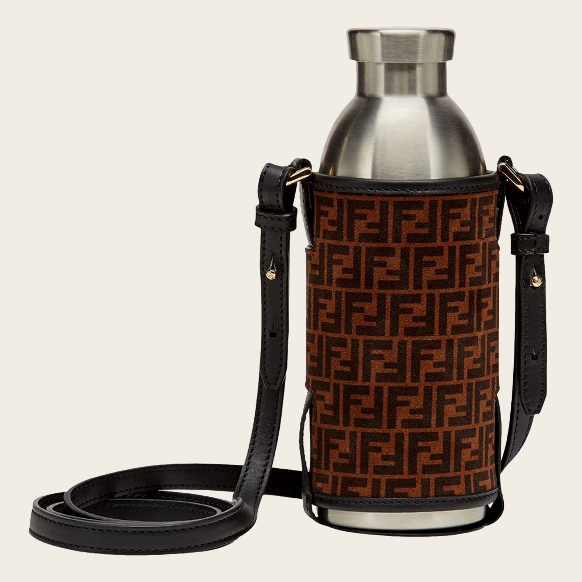 Fendi FF Jacquard Bottle with Holder