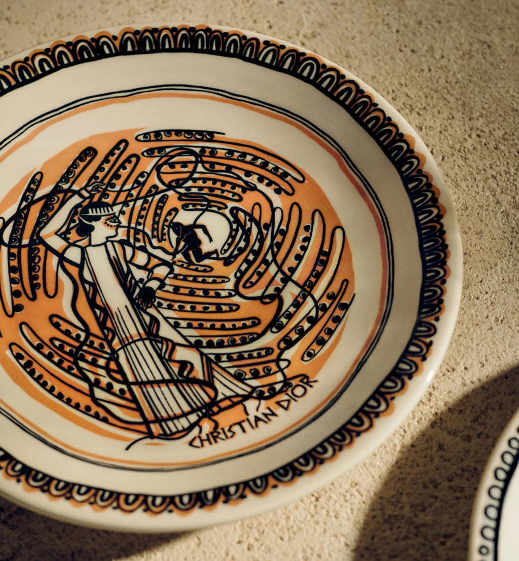Porcelain Set of 6 Plates