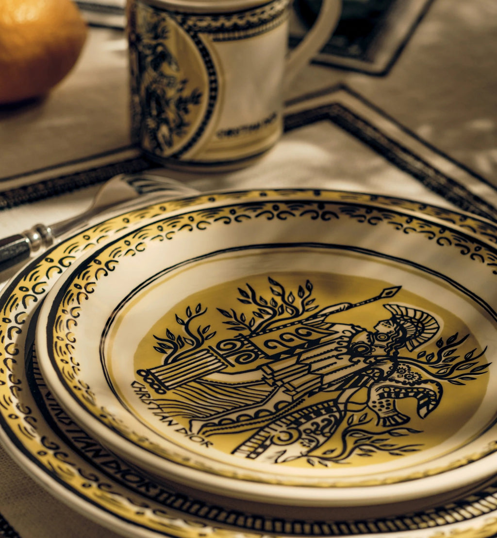 Porcelain Set of 6 Plates