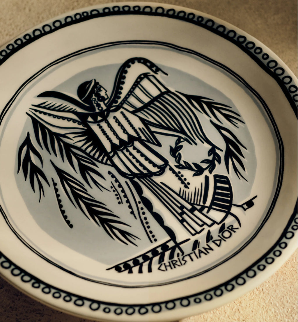 Porcelain Set of 6 Plates